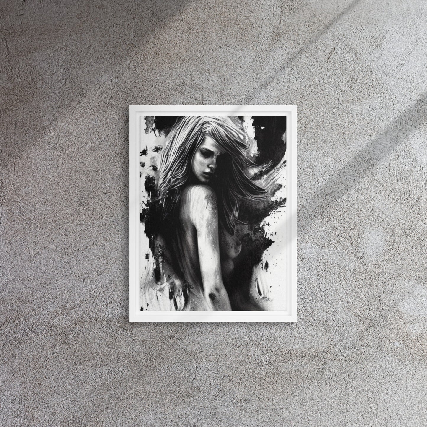 Framed canvas Anonymous #1