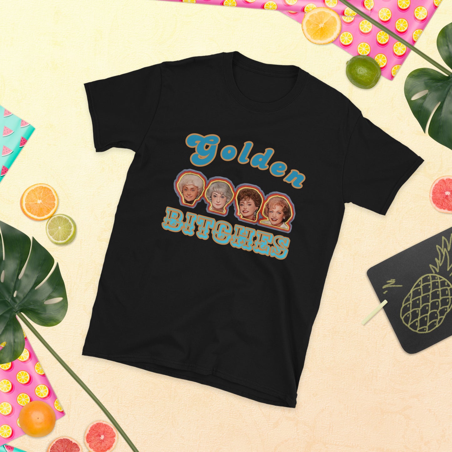 Short-Sleeve Unisex T-Shirt Golden Bitches