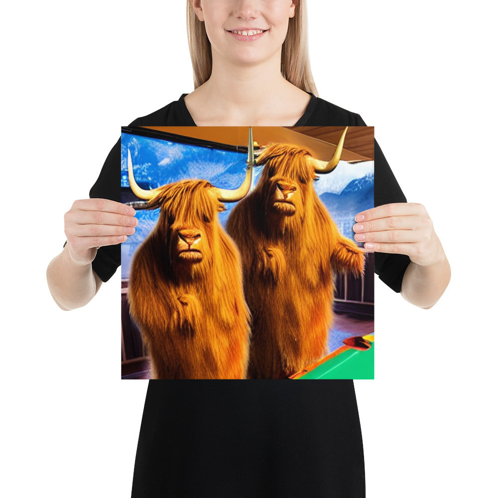 Highland Cow Poster #2